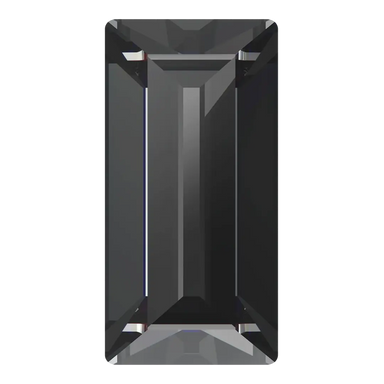 Swarovski Fancy Stones Baguette (4501) Crystal Silver Night - Bluestreak Crystals