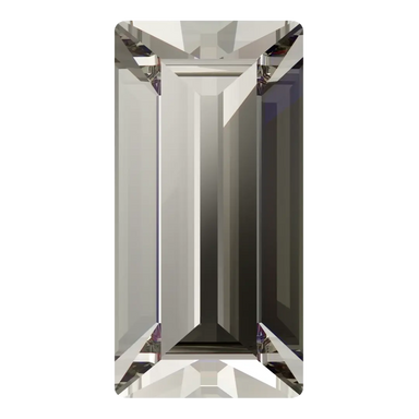 Swarovski Fancy Stones Baguette (4501) Crystal Silver Shade - Bluestreak Crystals