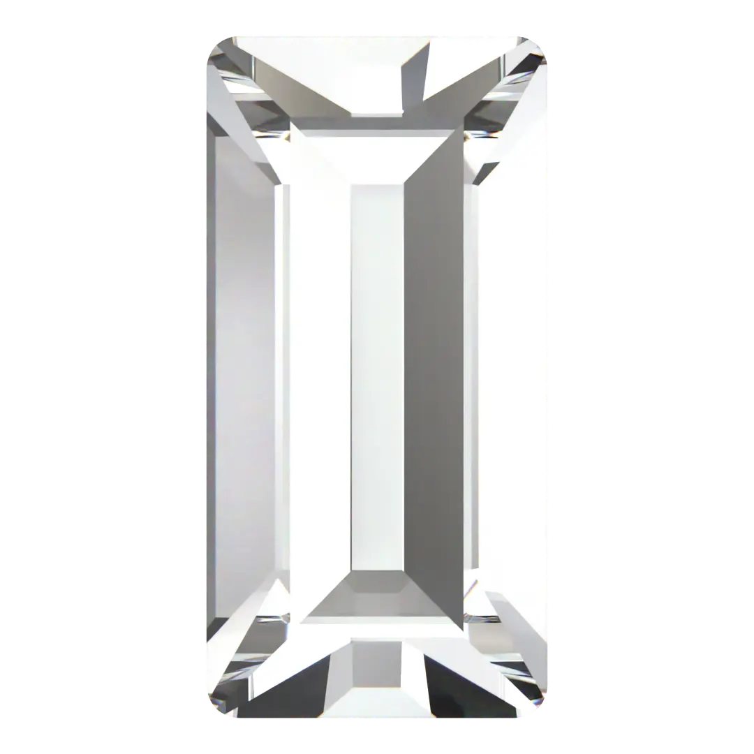 Swarovski Fancy Stones Baguette (4501) Crystal - Bluestreak Crystals