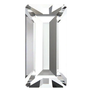 Swarovski Fancy Stones Baguette (4501) Crystal - Bluestreak Crystals