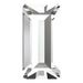Swarovski Fancy Stones Baguette (4501) Crystal - Bluestreak Crystals