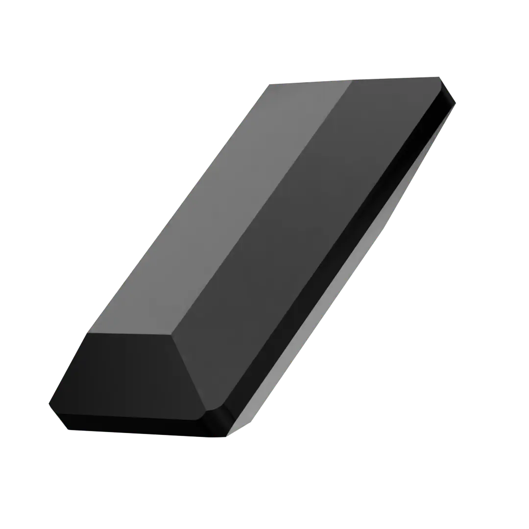 Swarovski Fancy Stones Baguette (4501) Jet UNFOILED - Bluestreak Crystals