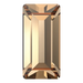 Swarovski Fancy Stones Baguette (4501) Light Colorado Topaz - Bluestreak Crystals