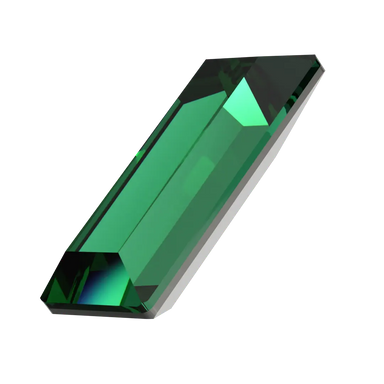 Swarovski Fancy Stones Baguette (4501) Majestic Green - Bluestreak Crystals