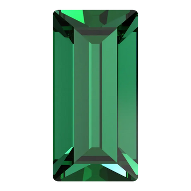 Swarovski Fancy Stones Baguette (4501) Majestic Green - Bluestreak Crystals