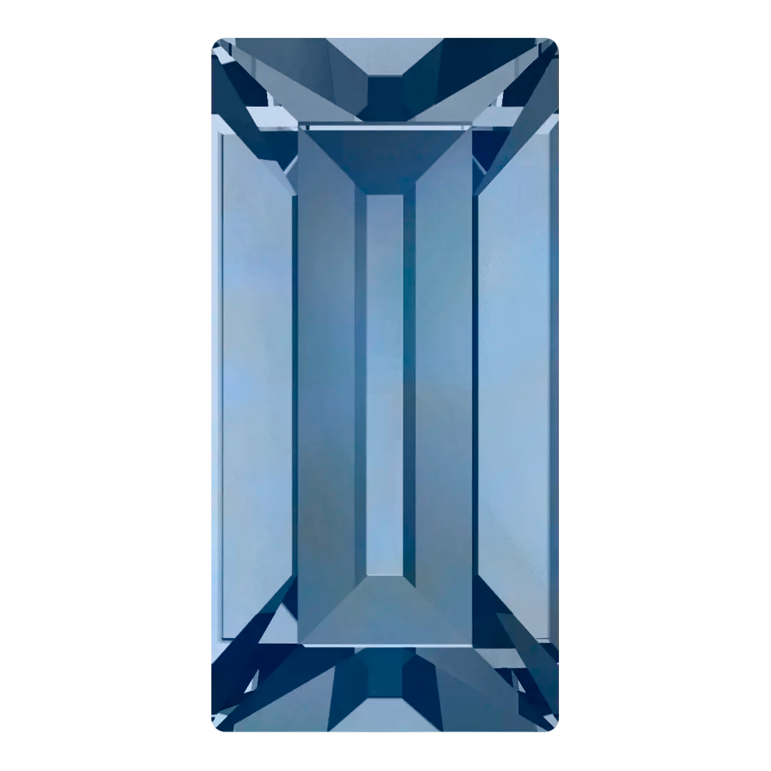 Swarovski Fancy Stones Baguette (4501) Montana - Bluestreak Crystals