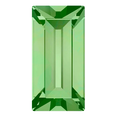 Swarovski Fancy Stones Baguette (4501) Peridot - Bluestreak Crystals