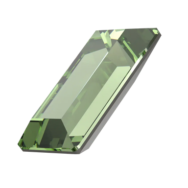 Swarovski Fancy Stones Baguette (4501) Recreated Peridot - Bluestreak Crystals