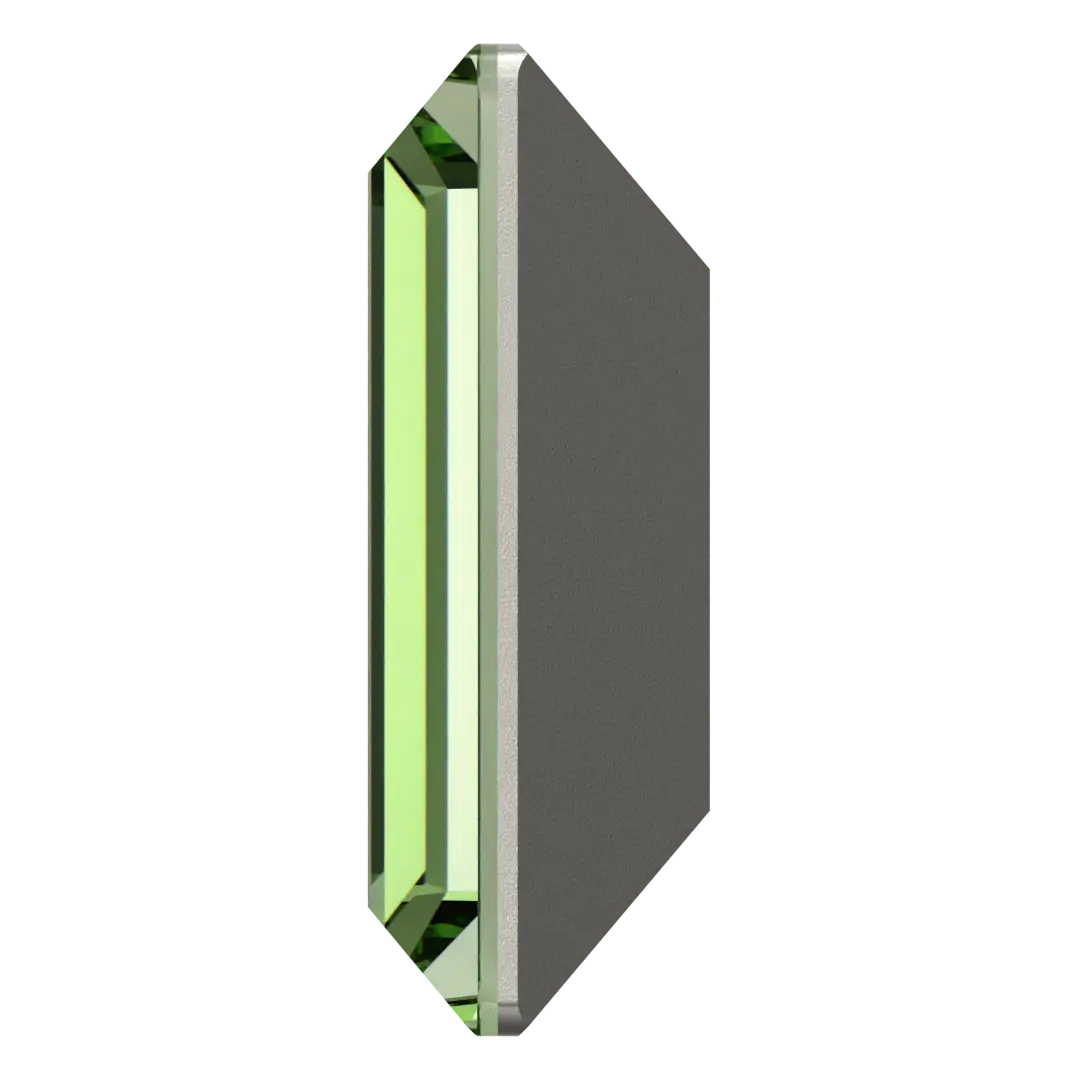 Swarovski Fancy Stones Baguette (4501) Recreated Peridot - Bluestreak Crystals