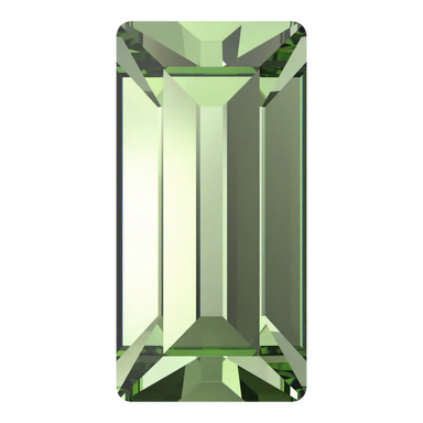 Swarovski Fancy Stones Baguette (4501) Recreated Peridot - Bluestreak Crystals