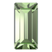 Swarovski Fancy Stones Baguette (4501) Recreated Peridot - Bluestreak Crystals