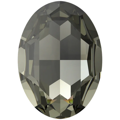 Swarovski Fancy Stones Big Oval (4127) Black Diamond - Bluestreak Crystals