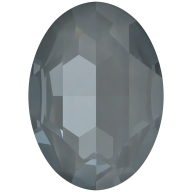 Swarovski Fancy Stones Big Oval (4127) Crystal Dark Grey Ignite UNFOILED - Bluestreak Crystals