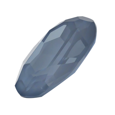Swarovski Fancy Stones Big Oval (4127) Crystal Denim Ignite UNFOILED - Bluestreak Crystals