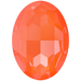 Swarovski Fancy Stones Big Oval (4127) Crystal Electric Orange Ignite UNFOILED - Bluestreak Crystals