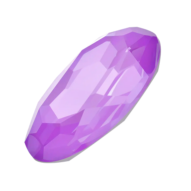 Swarovski Fancy Stones Big Oval (4127) Crystal Electric Violet Ignite UNFOILED - Bluestreak Crystals