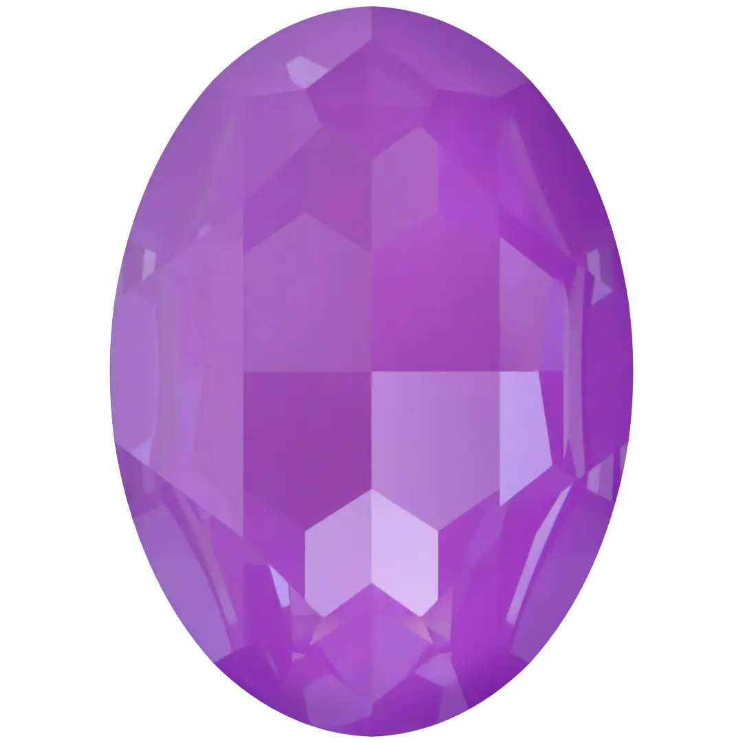 Swarovski Fancy Stones Big Oval (4127) Crystal Electric Violet Ignite UNFOILED - Bluestreak Crystals