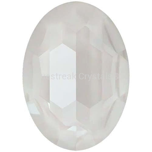 Swarovski Fancy Stones Big Oval (4127) Crystal Electric White Ignite UNFOILED-Swarovski Fancy Stones-30x22mm - Pack of 24 (Wholesale)-Bluestreak Crystals