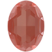 Swarovski Fancy Stones Big Oval (4127) Crystal Maroon Ignite UNFOILED - Bluestreak Crystals