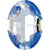 Swarovski Fancy Stones Big Oval (4127) Crystal Ocean Delite UNFOILED-Swarovski Fancy Stones-30x22mm - Pack of 24 (Wholesale)-Bluestreak Crystals