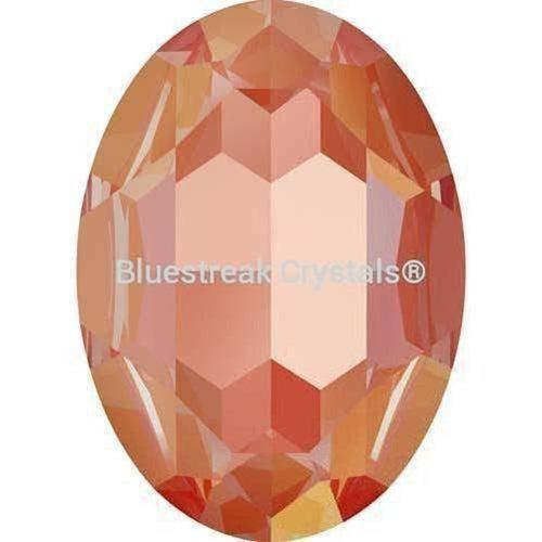Swarovski Fancy Stones Big Oval (4127) Crystal Orange Glow Delite UNFOILED-Swarovski Fancy Stones-30x22mm - Pack of 24 (Wholesale)-Bluestreak Crystals