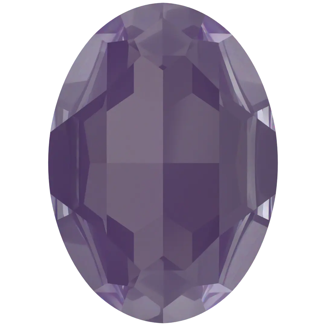 Swarovski Fancy Stones Big Oval (4127) Crystal Purple Ignite UNFOILED - Bluestreak Crystals