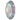 Swarovski Fancy Stones Big Oval (4127) Crystal Serene Gray DeLite - Bluestreak Crystals