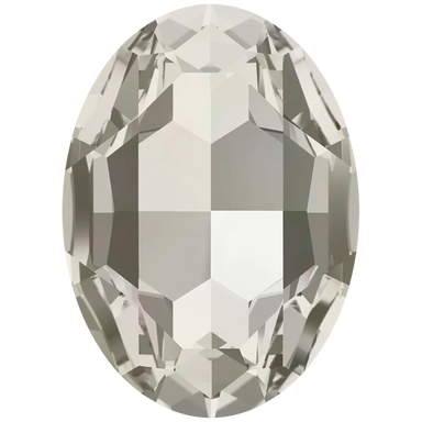 Swarovski Fancy Stones Big Oval (4127) Crystal Silver Shade - Bluestreak Crystals