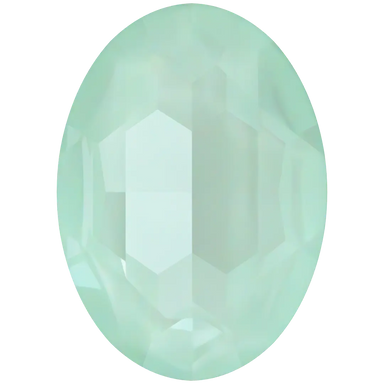 Swarovski Fancy Stones Big Oval (4127) Crystal Soft Mint Ignite - Bluestreak Crystals
