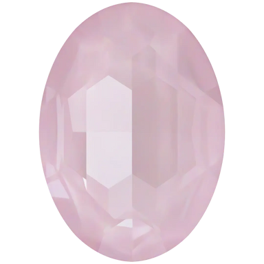 Swarovski Fancy Stones Big Oval (4127) Crystal Soft Rose Ignite - Bluestreak Crystals