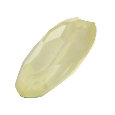 Swarovski Fancy Stones Big Oval (4127) Crystal Soft Yellow Ignite - Bluestreak Crystals