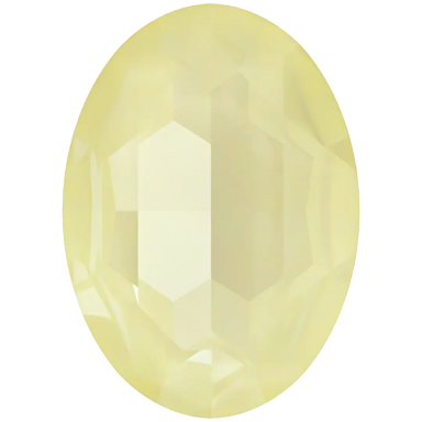 Swarovski Fancy Stones Big Oval (4127) Crystal Soft Yellow Ignite - Bluestreak Crystals