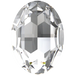 Swarovski Fancy Stones Big Oval (4127) Crystal - Bluestreak Crystals