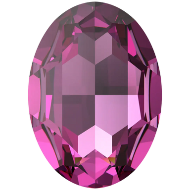 Swarovski Fancy Stones Big Oval (4127) Dark Rose - Bluestreak Crystals