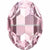 Swarovski Fancy Stones Big Oval (4127) Light Rose-Swarovski Fancy Stones-30x22mm - Pack of 24 (Wholesale)-Bluestreak Crystals