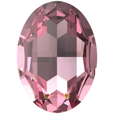 Swarovski Fancy Stones Big Oval (4127) Light Rose - Bluestreak Crystals