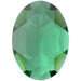 Swarovski Fancy Stones Big Oval (4127) Majestic Green - Bluestreak Crystals