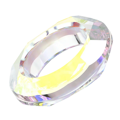 Swarovski Fancy Stones Cosmic Ring (4139) Crystal AB UNFOILED - Bluestreak Crystals