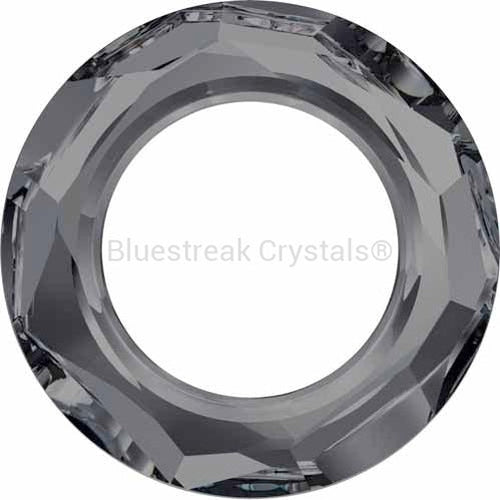 Swarovski Fancy Stones Cosmic Ring (4139) Crystal Silver Night UNFOILED-Swarovski Fancy Stones-14mm - Pack of 72 (Wholesale)-Bluestreak Crystals