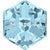 Swarovski Fancy Stones Cube (4841) Aquamarine Comet Argent Light-Swarovski Fancy Stones-4mm - Pack of 288 (Wholesale)-Bluestreak Crystals