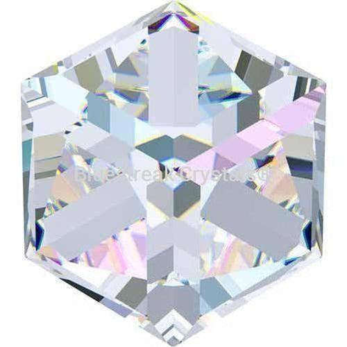 Swarovski Fancy Stones Cube (4841) Crystal AB Comet Argent Light-Swarovski Fancy Stones-4mm - Pack of 288 (Wholesale)-Bluestreak Crystals