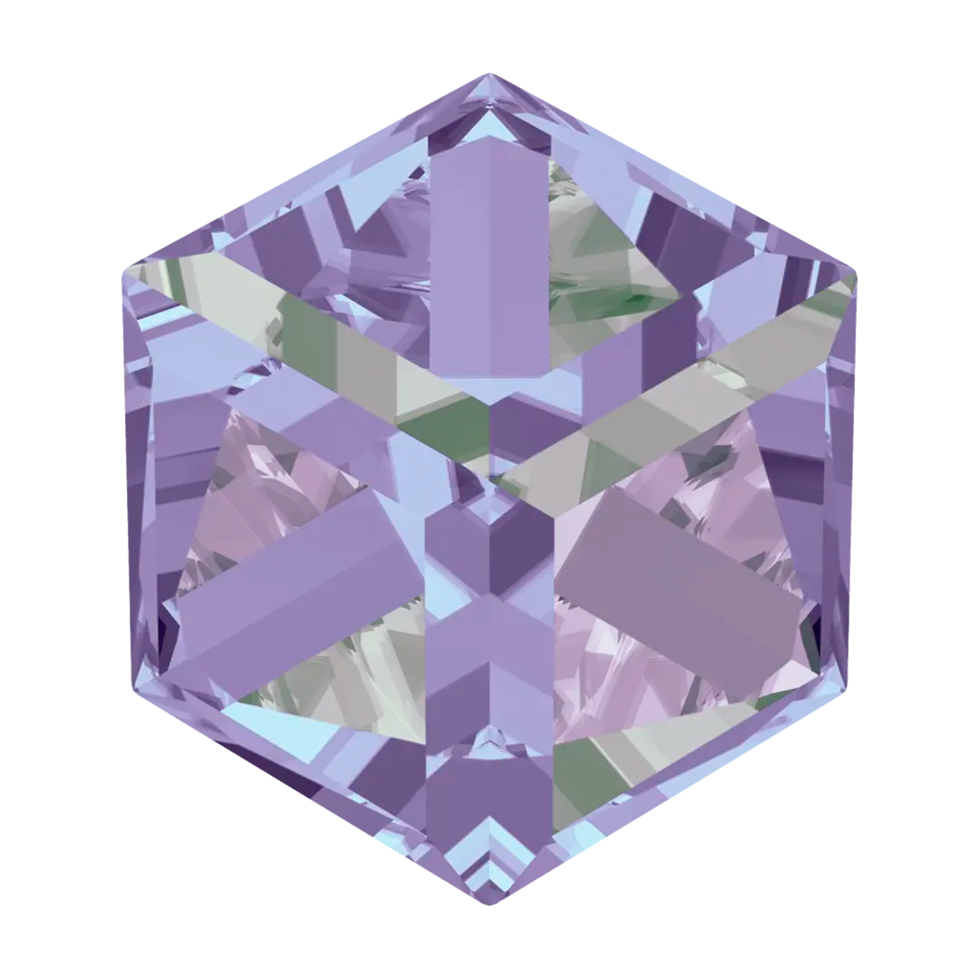 Swarovski Fancy Stones Cube (4841) Crystal Vitrail Light - Bluestreak Crystals