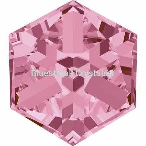 Swarovski Fancy Stones Cube (4841) Light Rose Comet Argent Light-Swarovski Fancy Stones-4mm - Pack of 288 (Wholesale)-Bluestreak Crystals