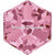 Swarovski Fancy Stones Cube (4841) Light Rose Comet Argent Light-Swarovski Fancy Stones-4mm - Pack of 288 (Wholesale)-Bluestreak Crystals
