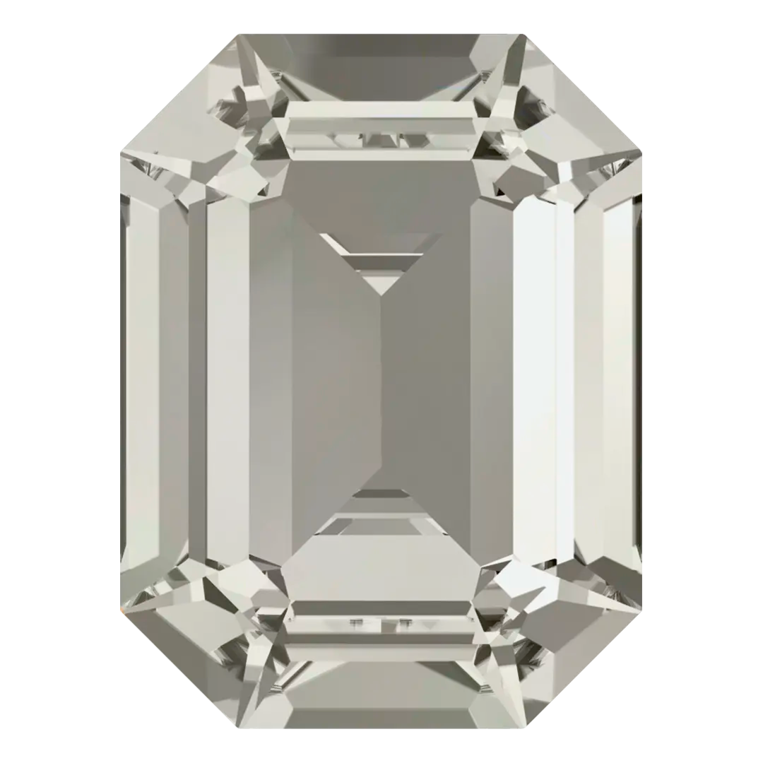 Swarovski Fancy Stones Curved Back Octagon (4610) Crystal Silver shade - Bluestreak Crystals