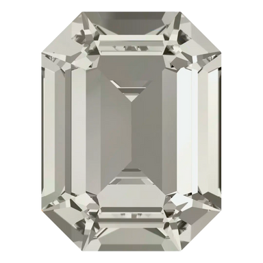 Swarovski Fancy Stones Curved Back Octagon (4610) Crystal Silver shade - Bluestreak Crystals