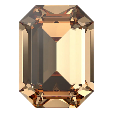 Swarovski Fancy Stones Curved Back Octagon (4610) Light Colorado Topaz - Bluestreak Crystals