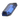 Swarovski Fancy Stones Curved Back Octagon (4610) Recreated Dark Sapphire - Bluestreak Crystals