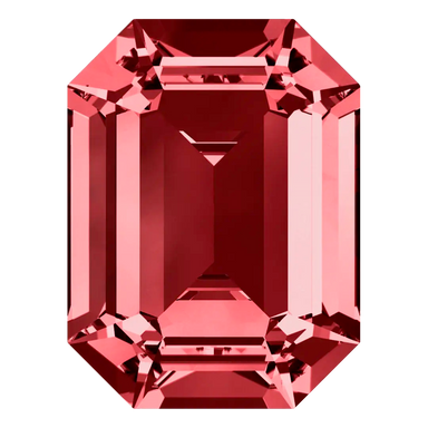 Swarovski Fancy Stones Curved Back Octagon (4610) Siam - Bluestreak Crystals