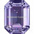 Swarovski Fancy Stones Curved Back Octagon (4610) Tanzanite-Swarovski Fancy Stones-14x10mm - Pack of 144 (Wholesale)-Bluestreak Crystals